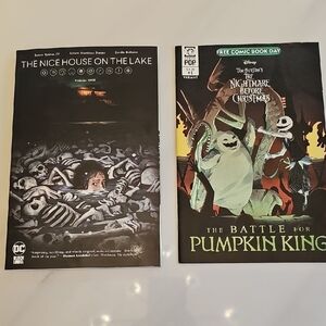 The Nice House on the Lake & The Battle for Pumpkin King Comics